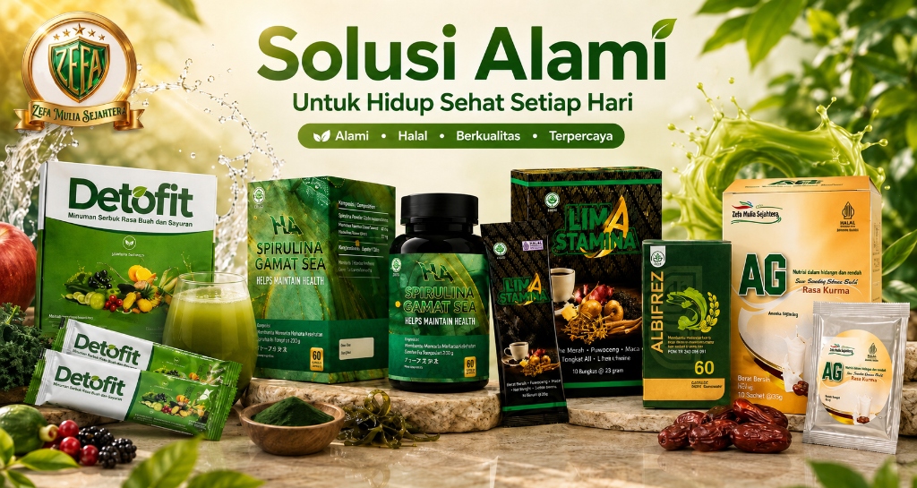 Solusi Stamina dan Kesehatan dari Alam Zefa